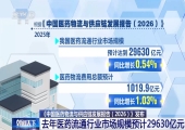 视频｜我国医药物流体系日趋完善 医药冷链迎来快速成长期